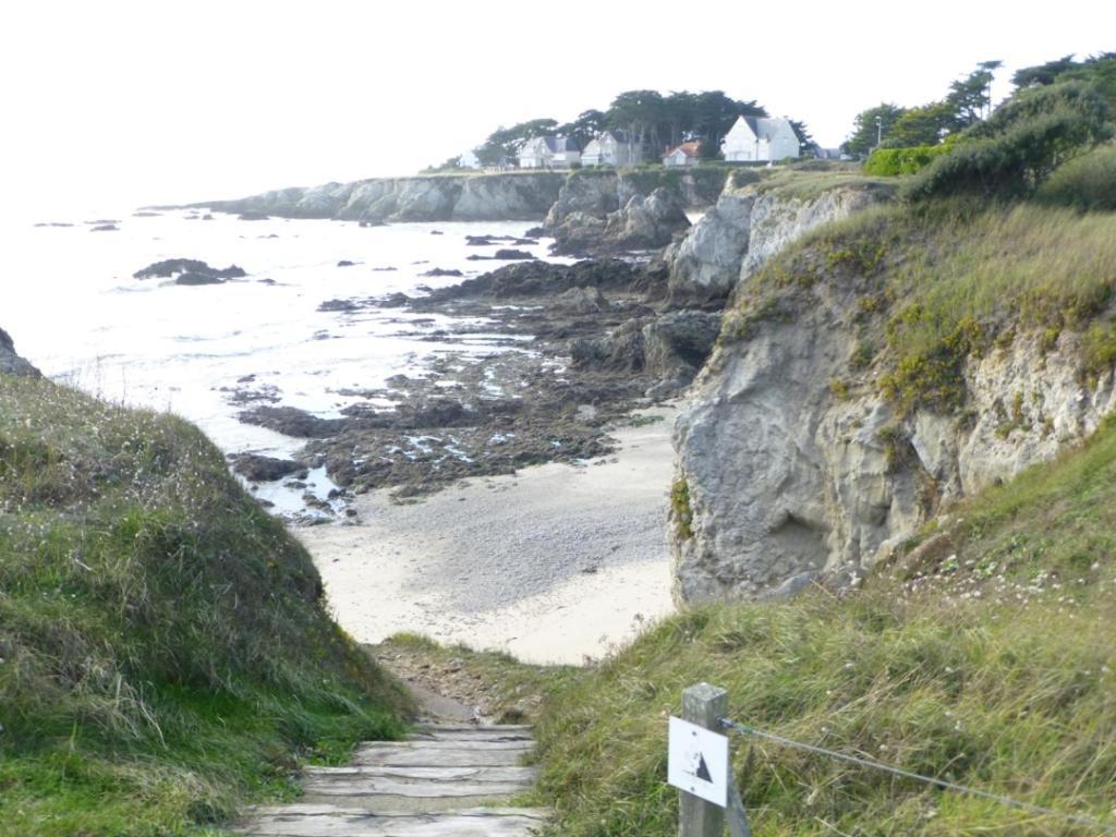 Maison Proche Plage Terrain De Tennis Le Pouliguen Bagian luar foto