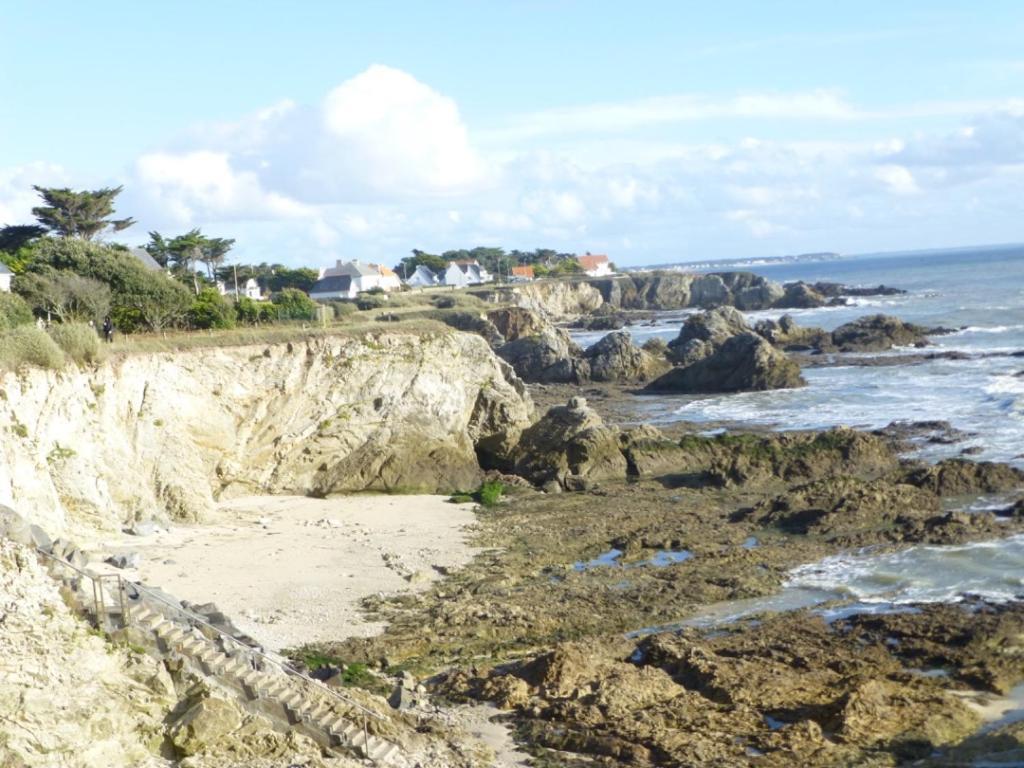 Maison Proche Plage Terrain De Tennis Le Pouliguen Bagian luar foto